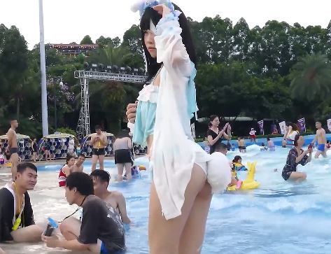 コスプレイヤー はみ毛 アソコからハミ毛しちゃってる可愛いコスプレイヤーさん が半額 | Xcolle