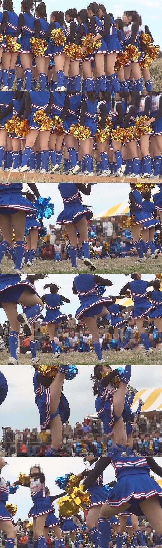 Ultra高画質動画 ピチピチjkチアガールハイキック連発 青いアンスコが食い込んじゃっていますno 1no 2セット商品 が半額 Xcolle
